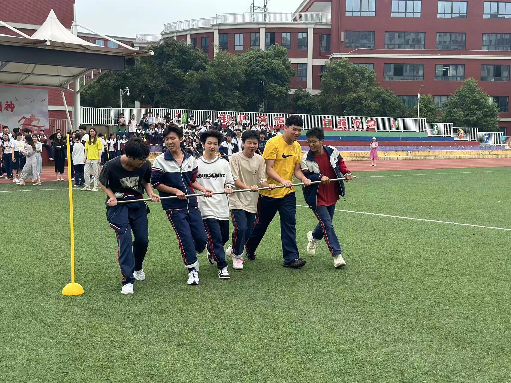 迎“双考”，成川外举行减压活动(图4)