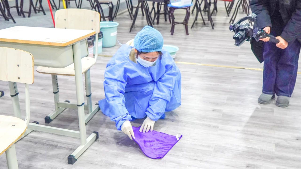 预防诺如病毒 共筑健康屏障 | 成川外举行预防诺如病毒应急处置演练(图12)